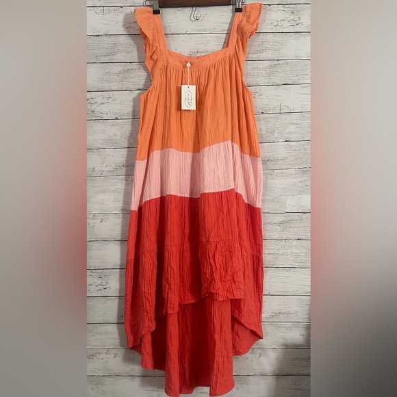 Mud pie summer dress Size L - Picture 4 of 10